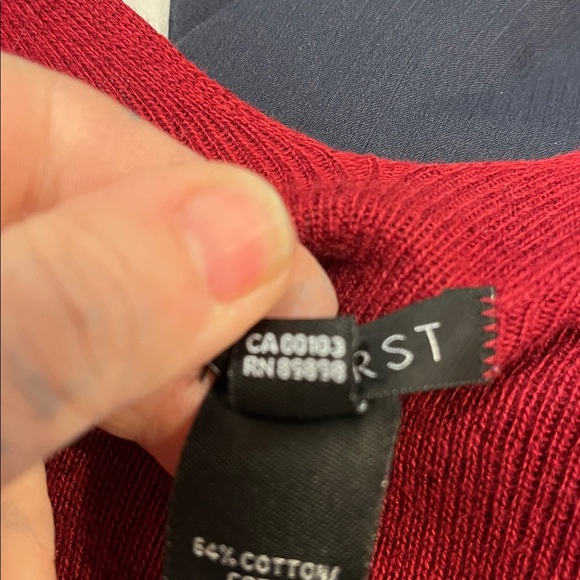 PARKHURST Cotton Covi Wrap in Roman Red One Size - Picture 8 of 11